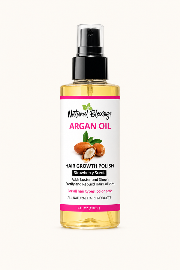 Argan Oil Hair Growth Polish — 4 oz