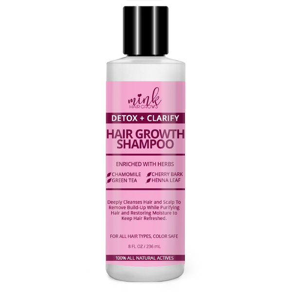 Detox + Clarifying Deep Cleansing Hair Growth Shampoo — 8 oz